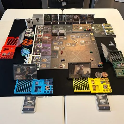 Dune Imperium Uprising + Rise of IX Board Game Insert