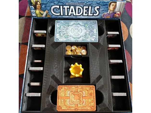 Citadels (2016) Board Game Insert