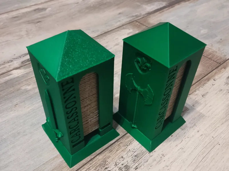Carcassonne tile dispenser