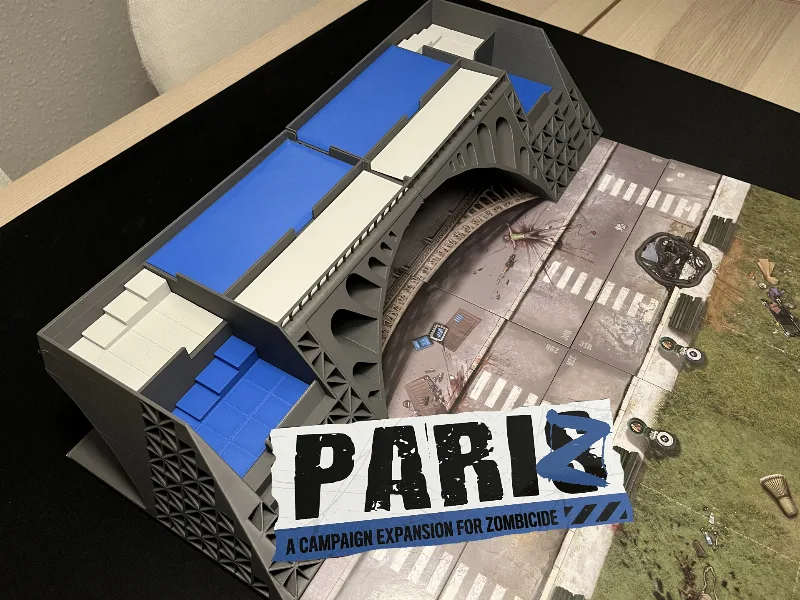 Zombicide 2nd Ed. Pariz - Eiffel Tower (29R + 30R)