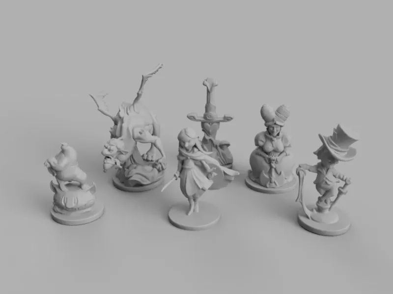 Wonderland's War Figures Deluxe Edition