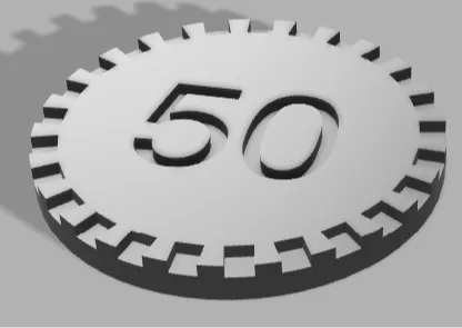 3D Printed Poker Set