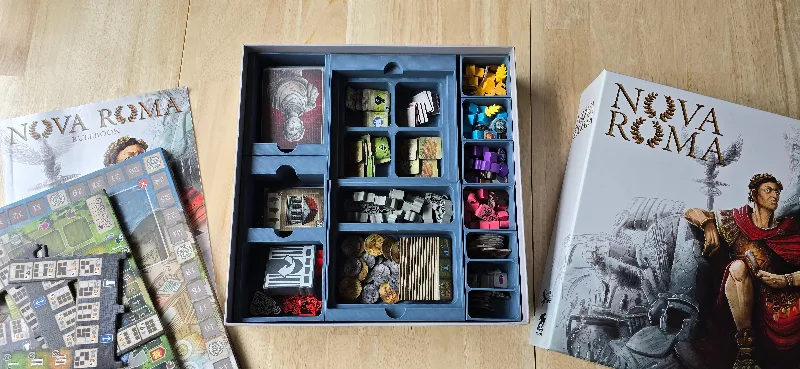 Nova Roma Board Game Insert