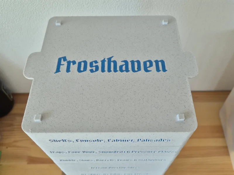 Frosthaven 3D Printed Terrain Stackable Storage