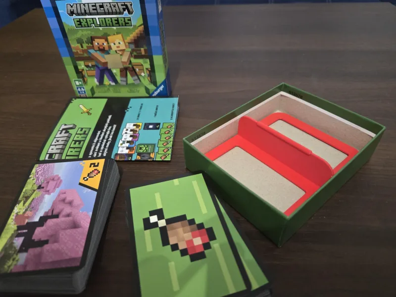Insert for Minecraft Explorers Card Game