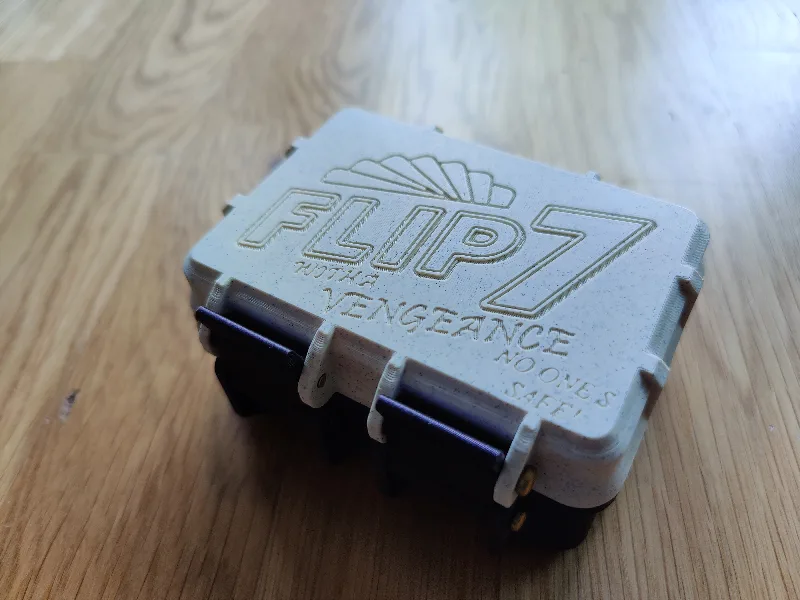 Flip 7 WITH A VENGEANCE Card Box