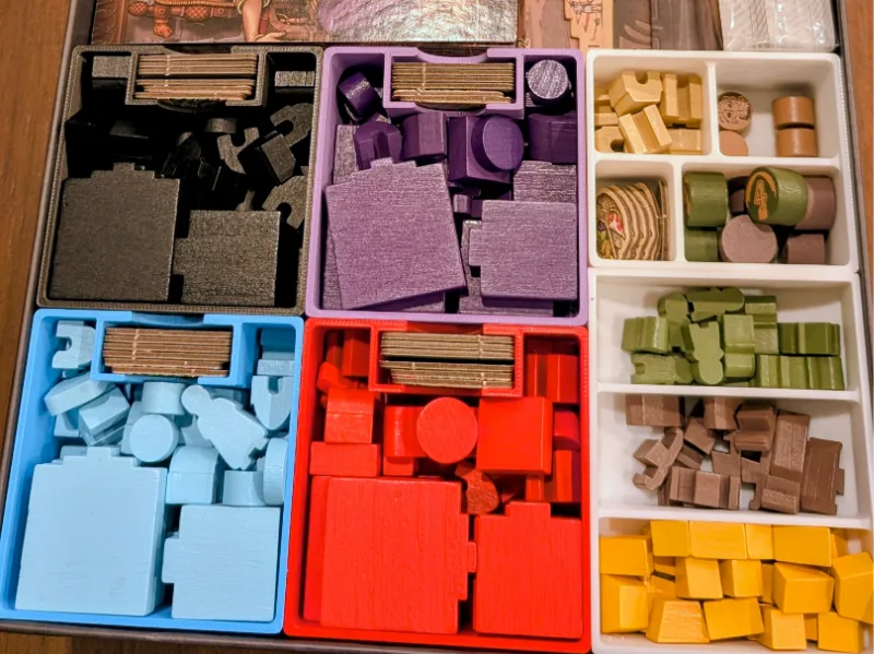 Assyria: 2nd Edition-Board game insert-Quick Setup
