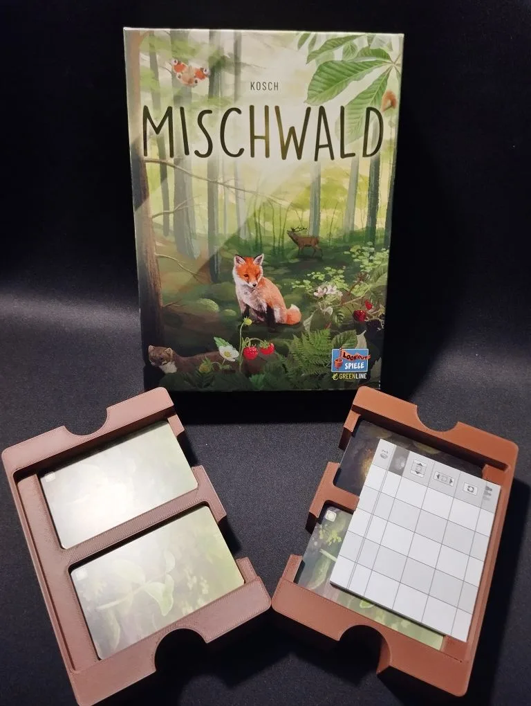 Mischwald/Forest Shuffle (Board Game) incl. Expansion -Organizer/Insert