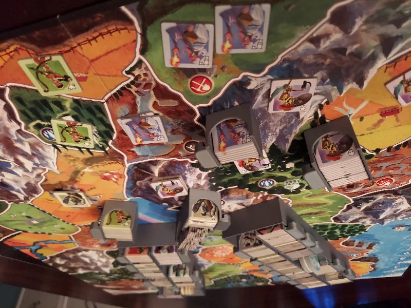 Storage Caddies and Tray for Small World Tokens