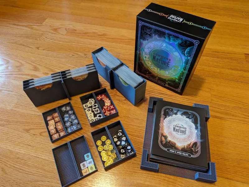 Command of Nature KS + Expansion in base box organizer