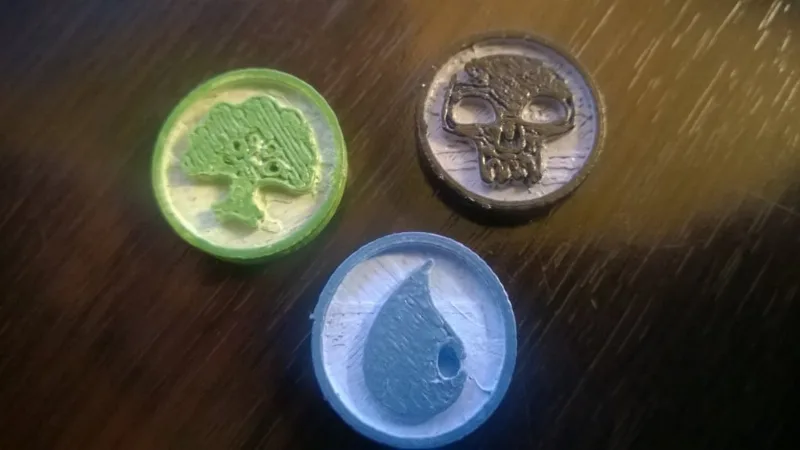 Magic: The Gathering Coins/Tokens [Boolean Fix]