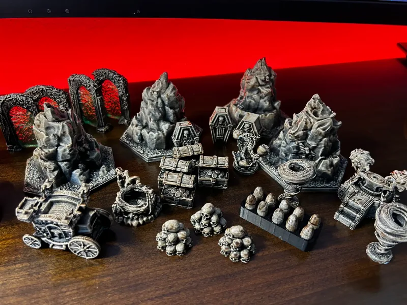 Grimcoven Terrain Pieces