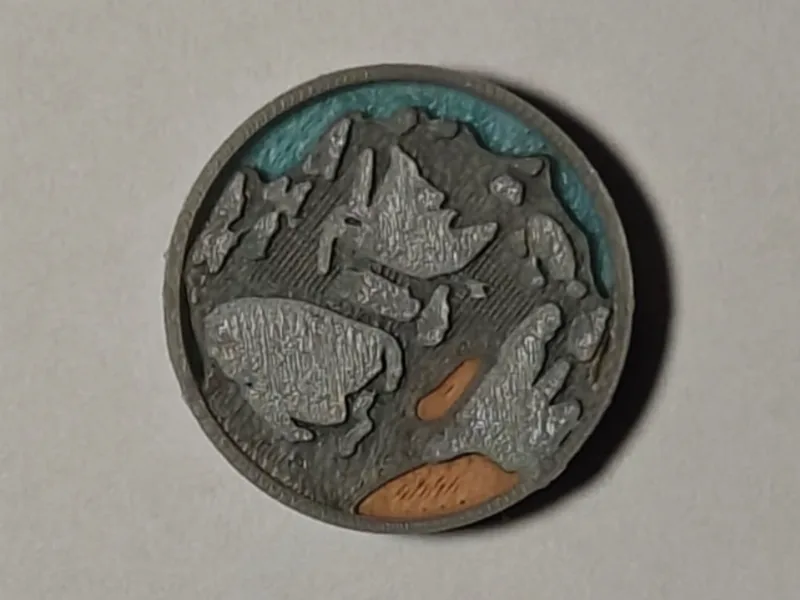 Spirit Island Stone's Unyielding Defiance Token