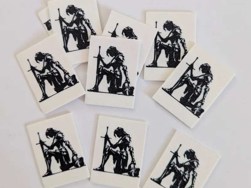 Magic the Gathering White Human Soldier Token