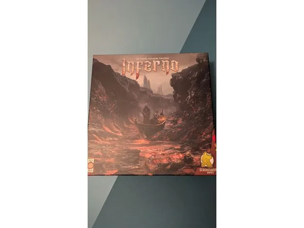 Inferno Boardgame Inlay