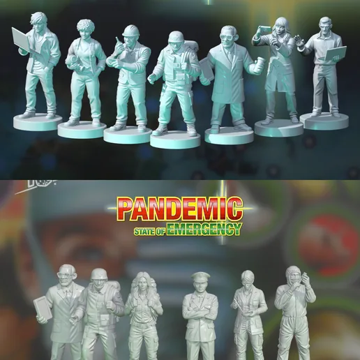 Pandemic Base + State of Emergency Character's Bundle