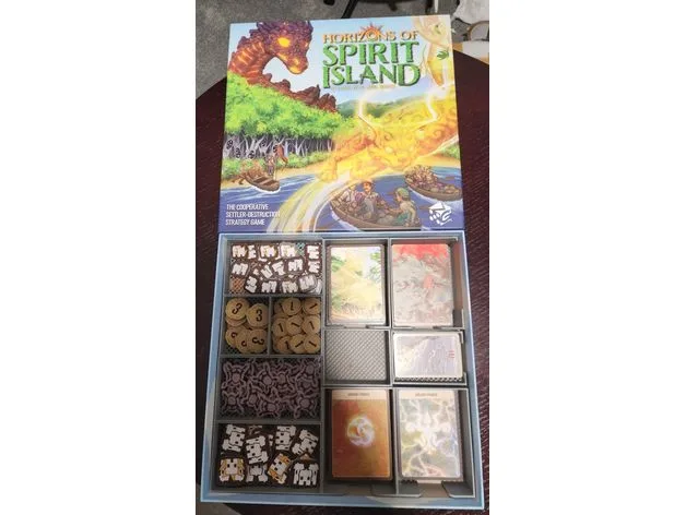 Horizons of Spirit Island Insert / Organiser / Organizer