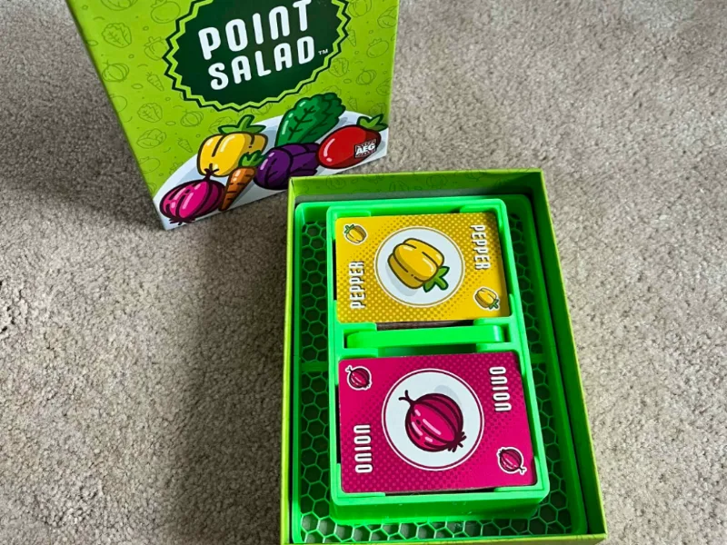 Point Salad Game Insert