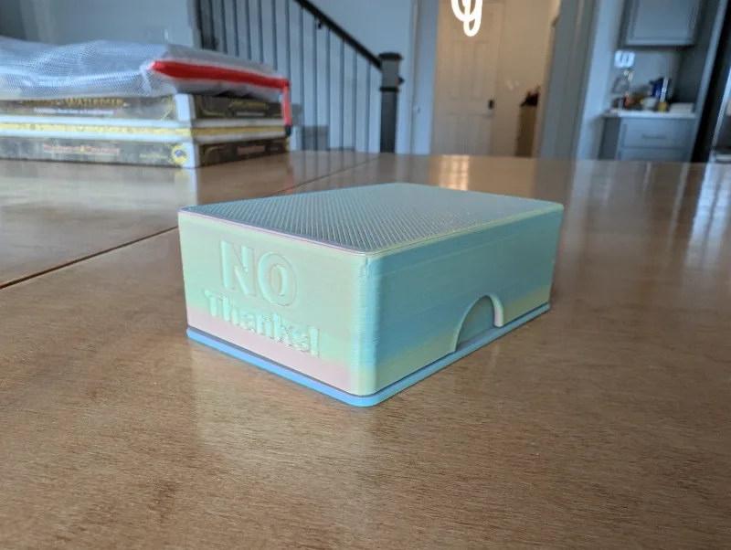 Card Box for 'No Thanks!'