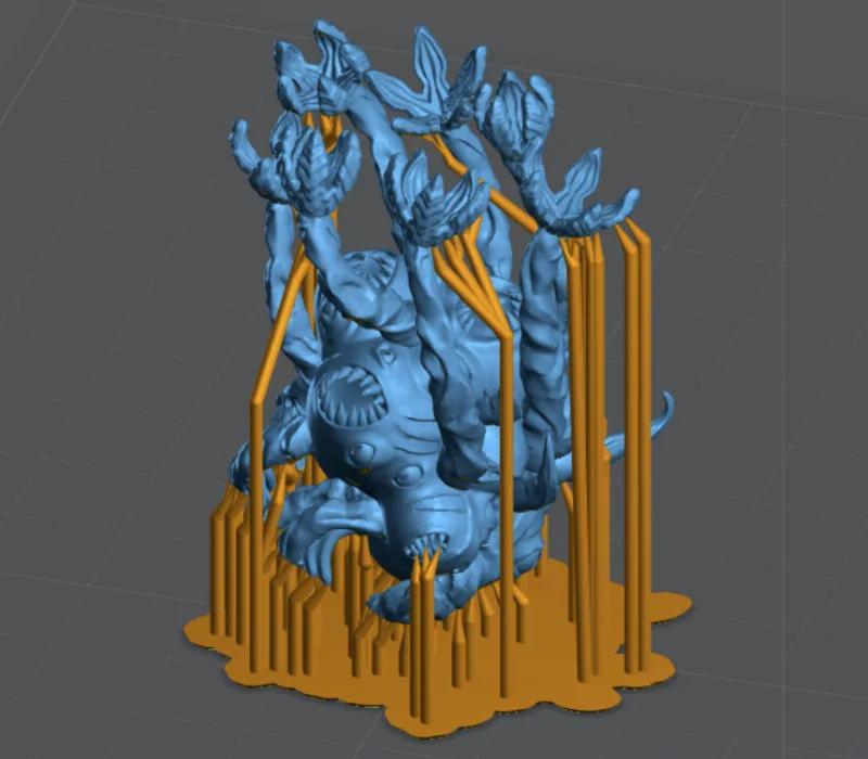 Gloomhaven Blood Horror (Resin pre-supported)