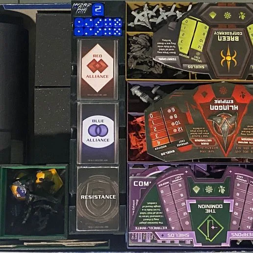 Star Trek Ascendancy Complete Storage Solution - Base to Dominion