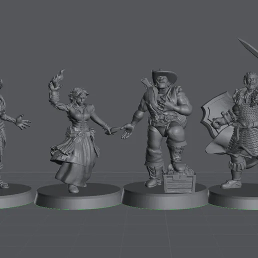 HeroQuest Mythic Tier Heroes + Extra & Cards