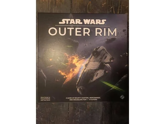 Star Wars Outer Rim Game Insert