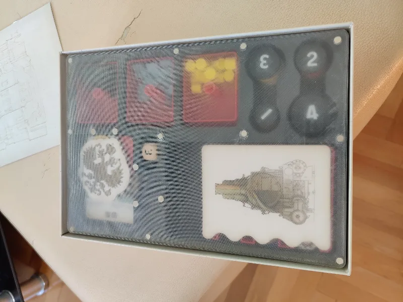 Furnace (board game) magnetic sheet