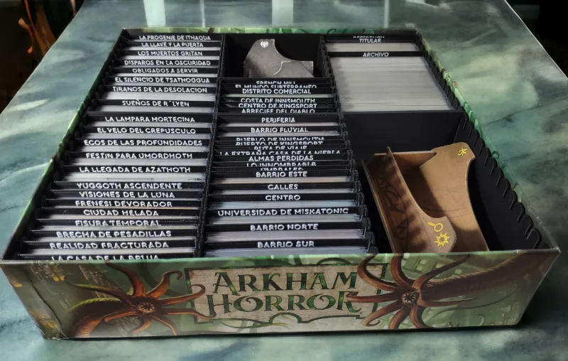 [Insert] 2 BOX Arkham Horror 3rd + All Expansions Premium Sleeves