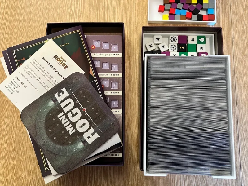 Mini Rogue Season 1 and 2 Insert