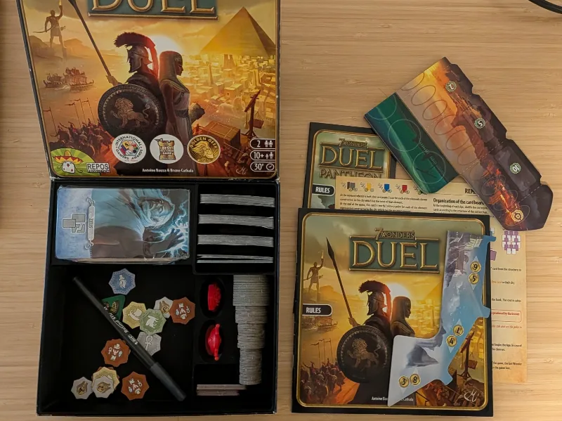 7 Wonders Duel Better Insert + Expansions!!