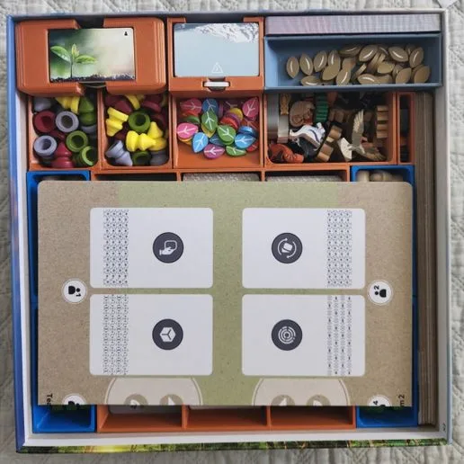Earth Board Game Insert with Abundance and Animal Kingdom