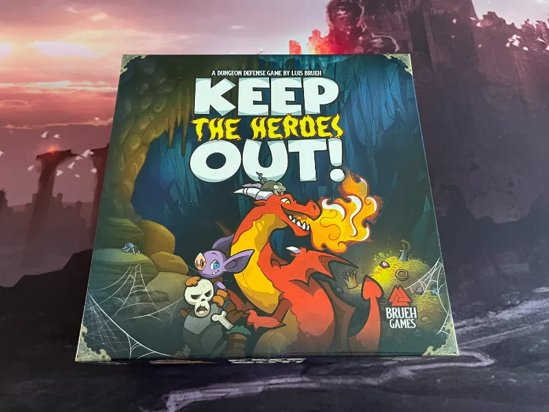 Keep The Heroes Out All In One Box Insert GER/ENG