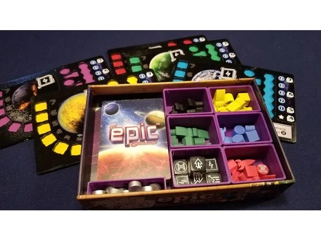 Tiny Epic Galaxies - Component Storage Boxes - 3D Print