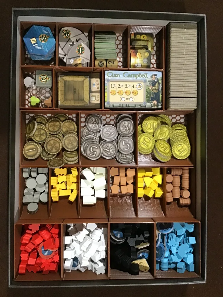 Clans Of Caledonia Board Game Light Weight Remix