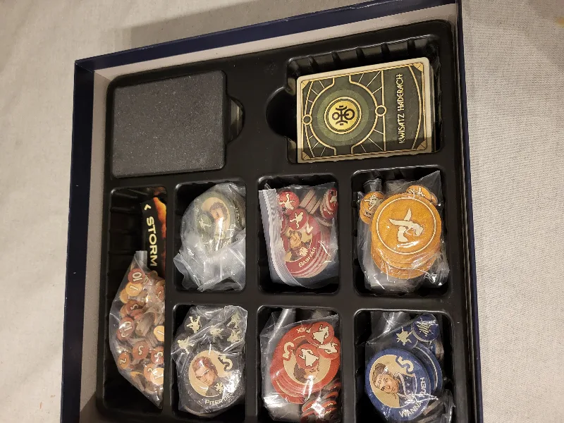 Dune Board Game insert card cover