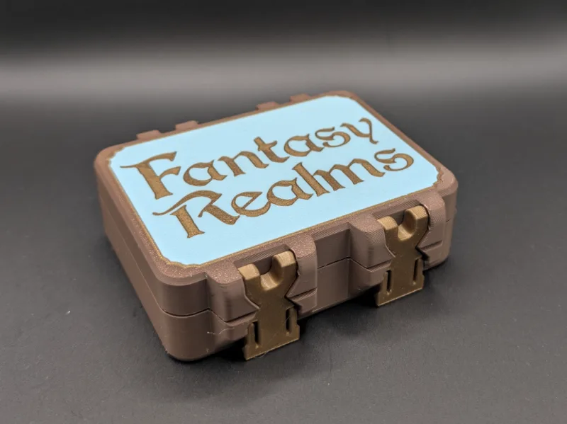 Fantasy Realms Card Box - SnapLock