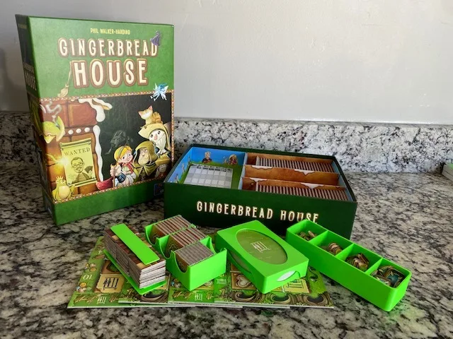 Gingerbread House Board Game Insert
