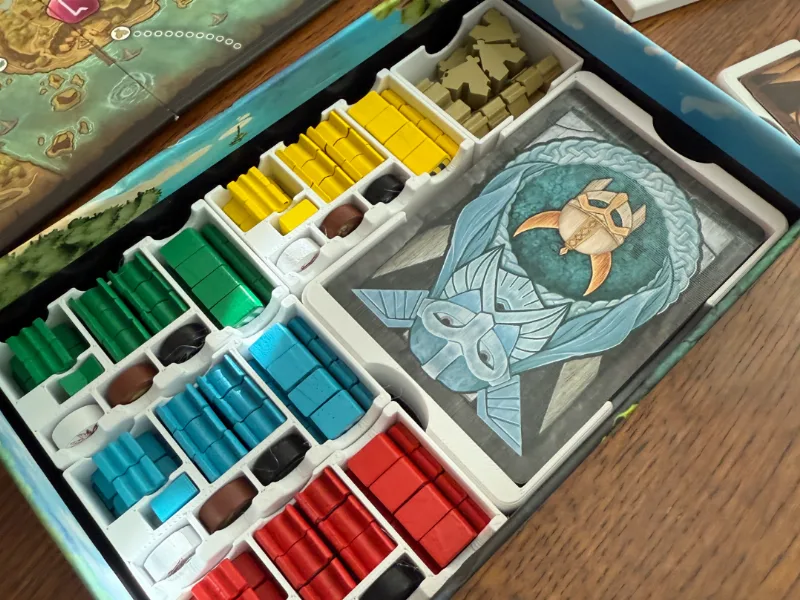 Tiny Epic Vikings Board Game Insert