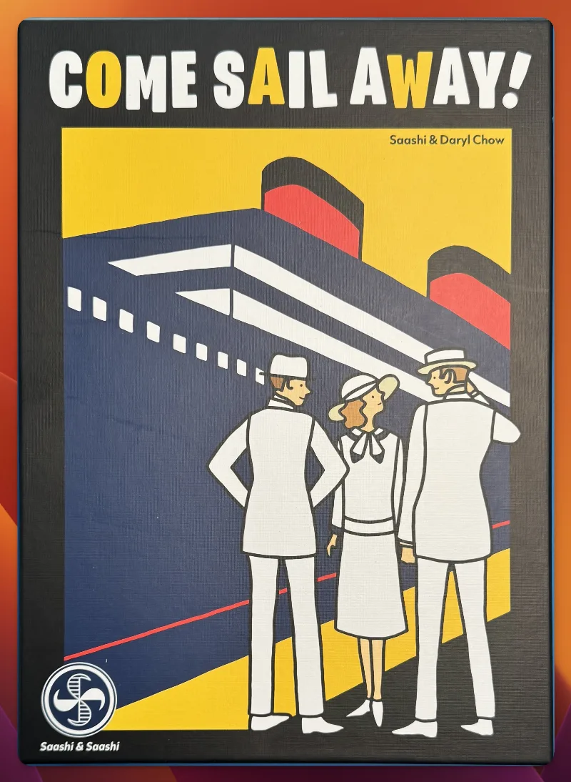 Come Sail Away Board Game Insert