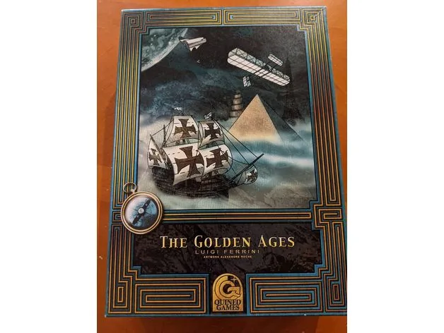 Golden Ages Boardgame Insert