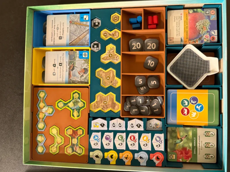 Ark nova and marine world insert/organizer 2025