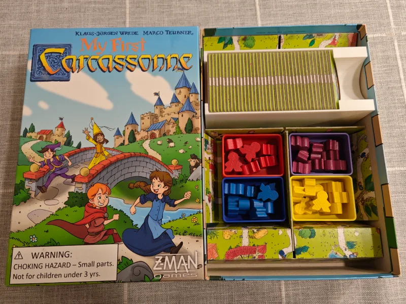 My First Carcassonne Board Game Inserts