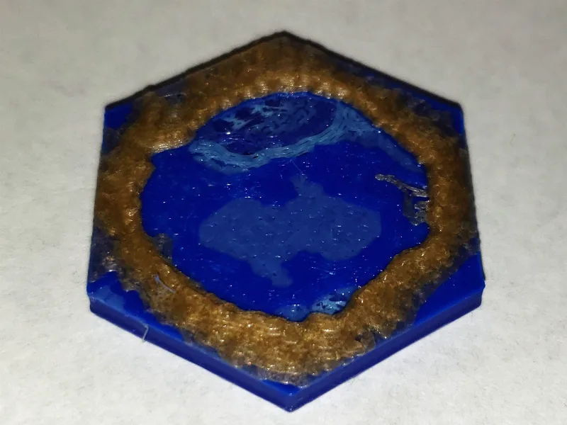 RifRaf 3D Terraforming Mars Artificial Lake Tile