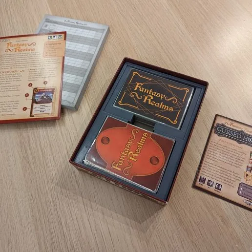 Fantasy Realms + Cursed Hoard Organiser