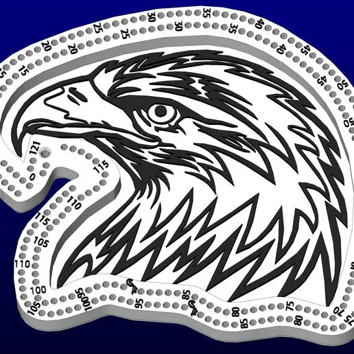 eagle head cribbage game