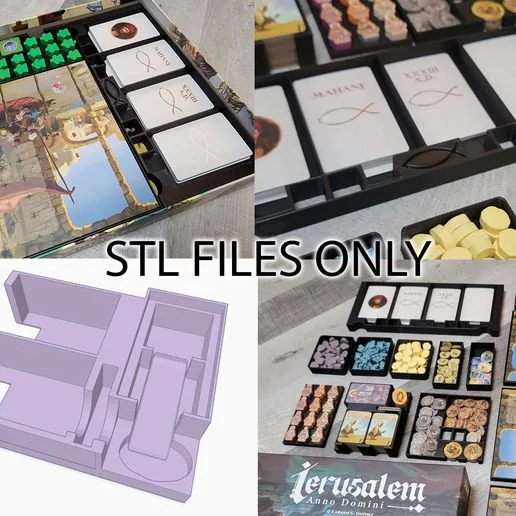 Ierusalem Anno Domini insert / Box Organizer