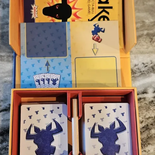 Take 5 (6 Nimmt) 30th Anniversary Edition Replacement Box/Insert - accommodates sleeved cards!