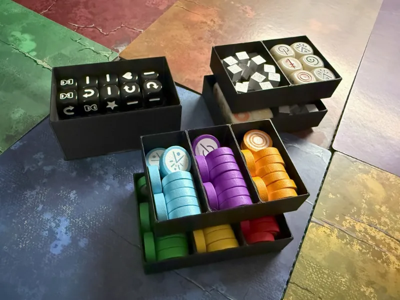 Vantage Board Game Enhancing Organizers - Utilizes existing insert!
