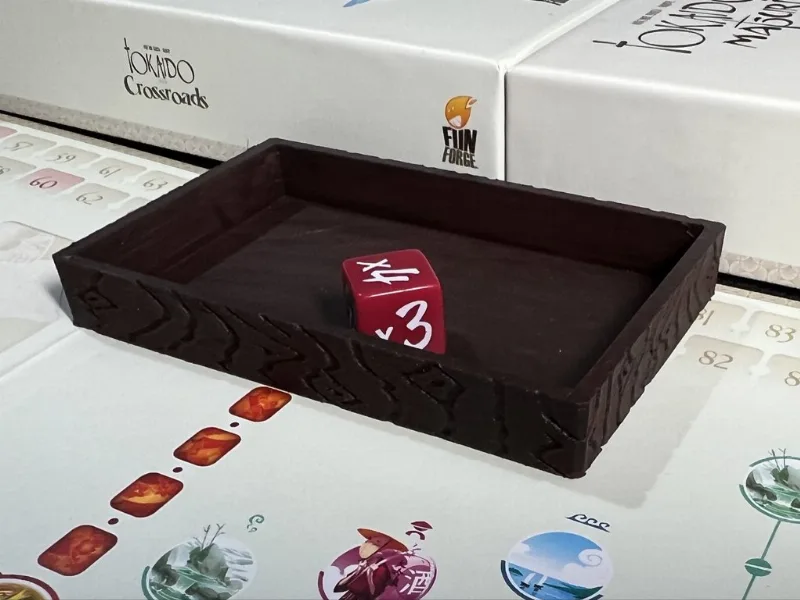 Tokaido dice tray